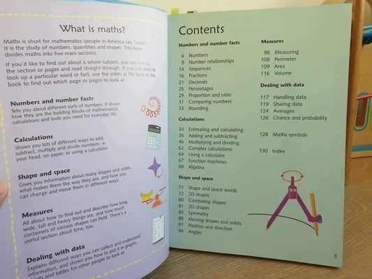 USBORNE JUNIOR ILLUSTRATED MATHS DICTIONARY