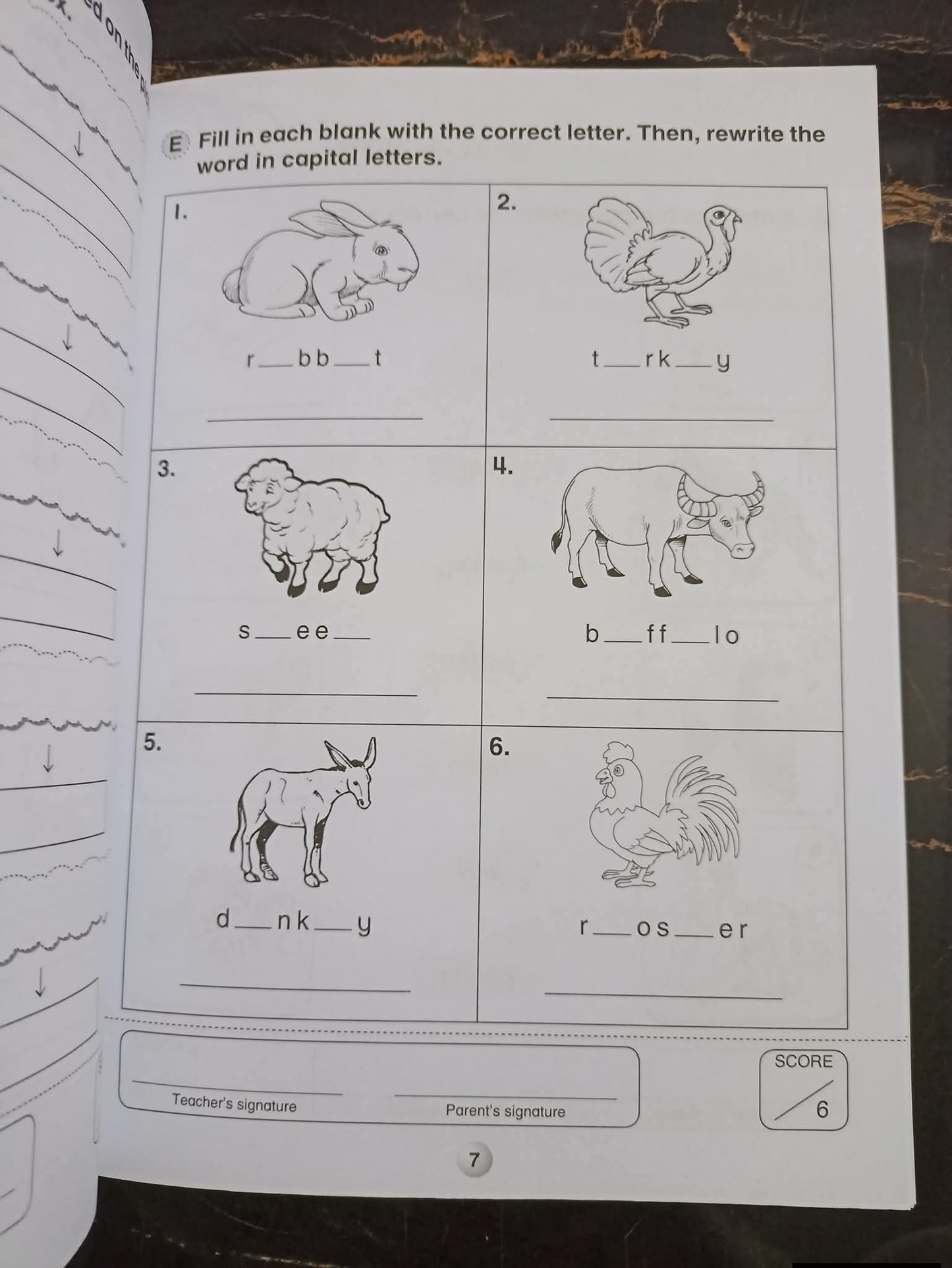 EXCEL IN SPELLING SET