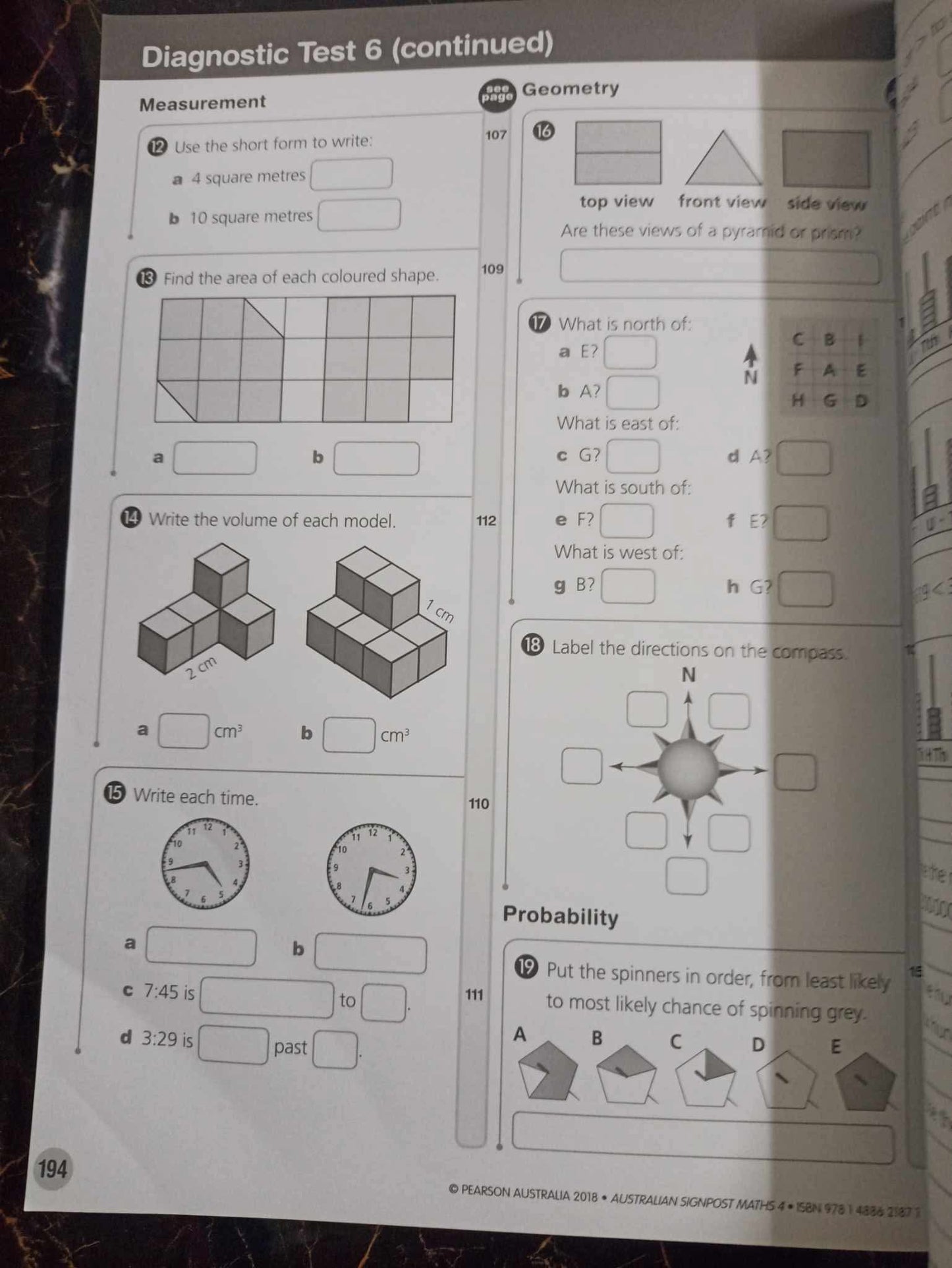 SIGNPOST MATHS BOOK 4