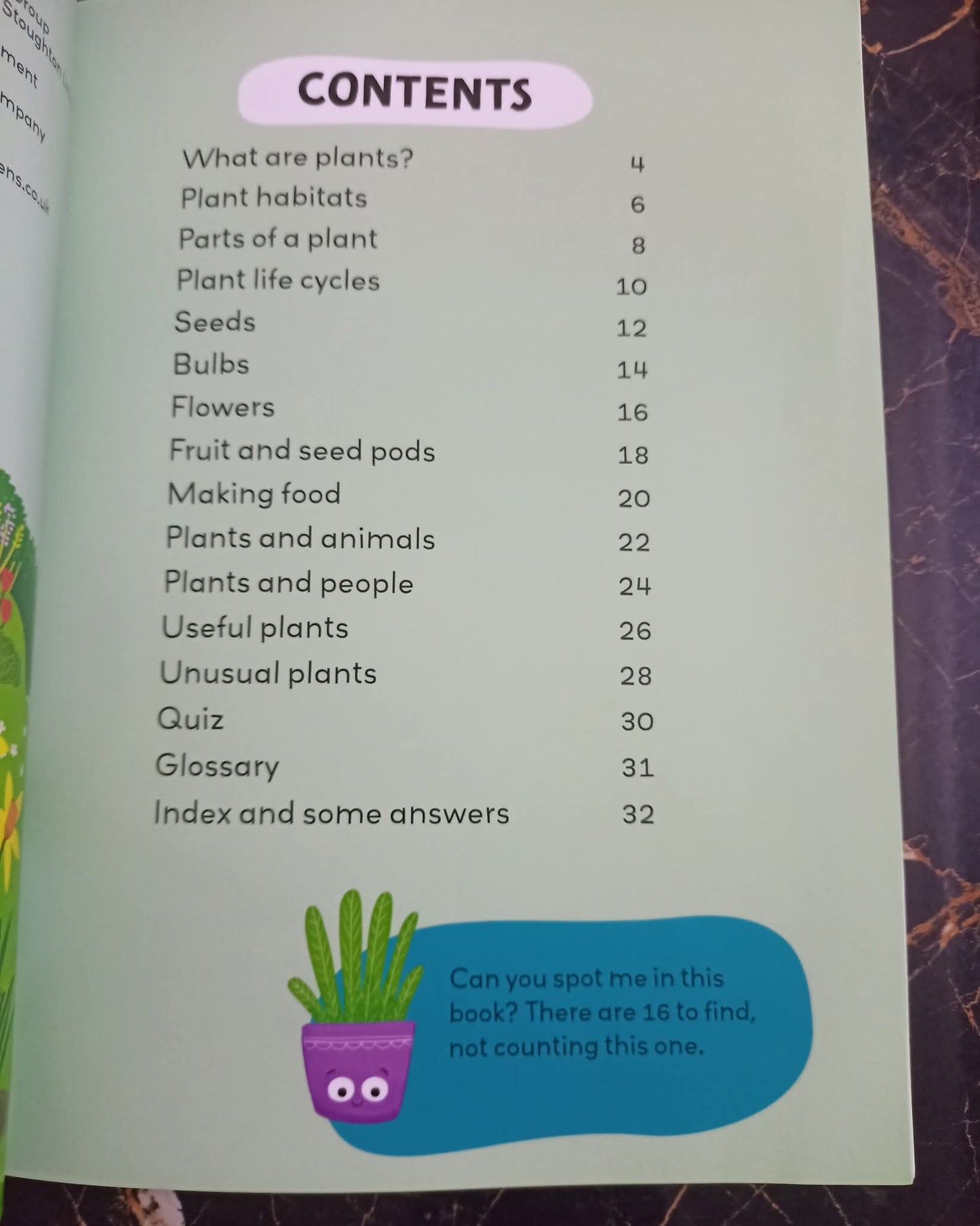 Q/A KIDS (PLANTS)