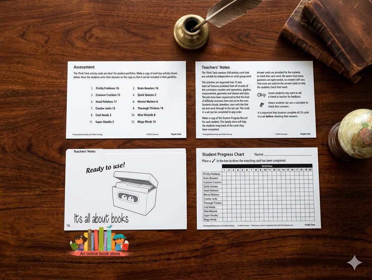🧠💜 The Think Tank – Thinking Mathematically &amp; Problem Solving 💜🧠