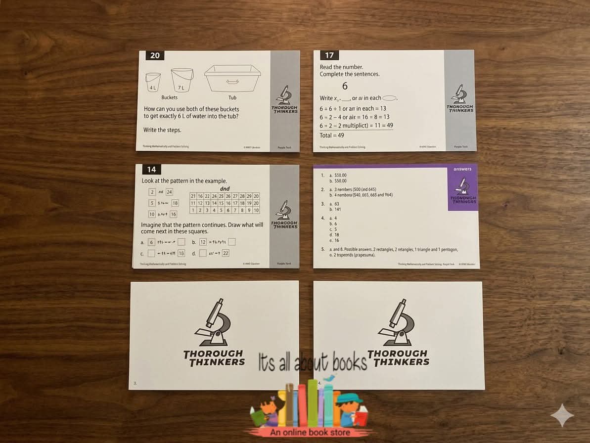 🧠💜 The Think Tank – Thinking Mathematically &amp; Problem Solving 💜🧠