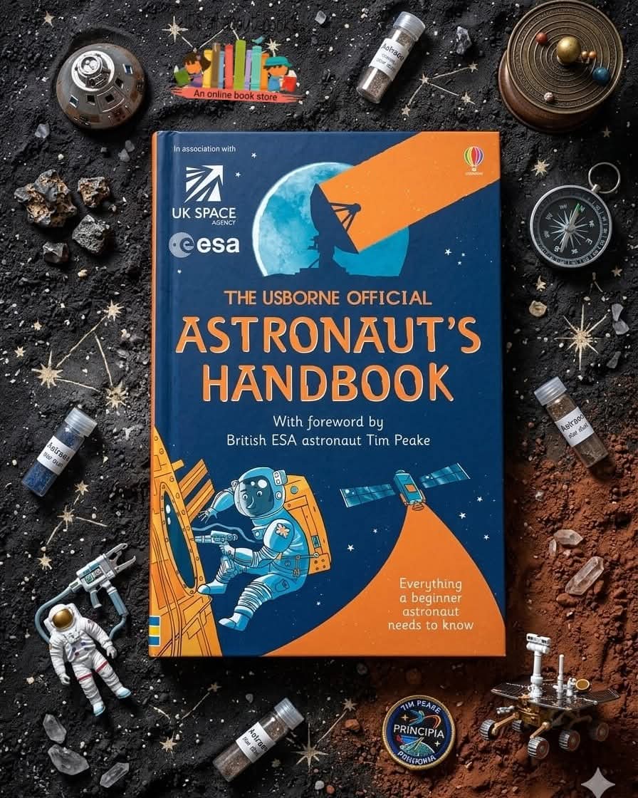 🚀🌌 The Usborne Official Astronaut's Handbook 🌌🚀