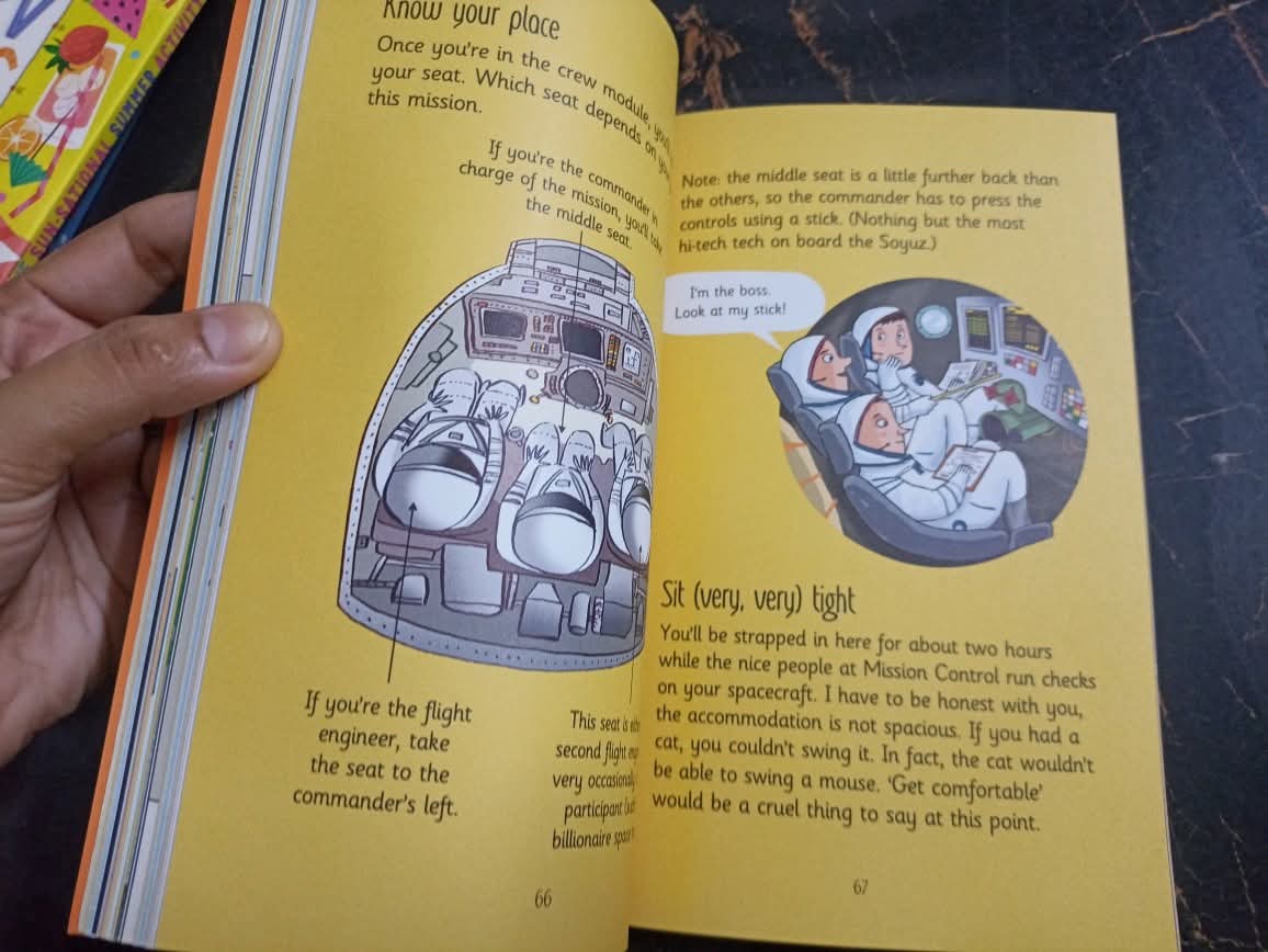 🚀🌌 The Usborne Official Astronaut's Handbook 🌌🚀