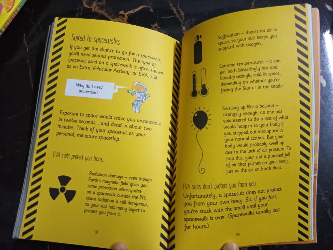 🚀🌌 The Usborne Official Astronaut's Handbook 🌌🚀