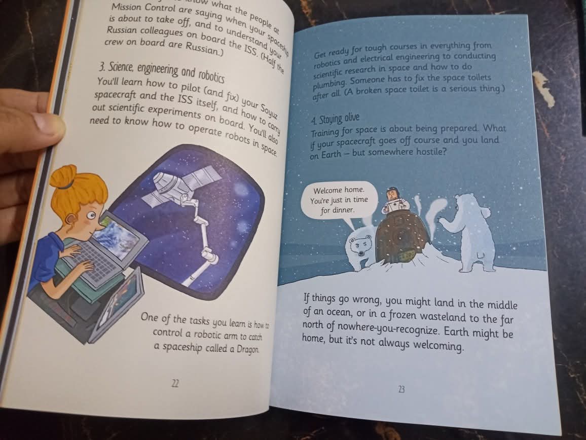 🚀🌌 The Usborne Official Astronaut's Handbook 🌌🚀