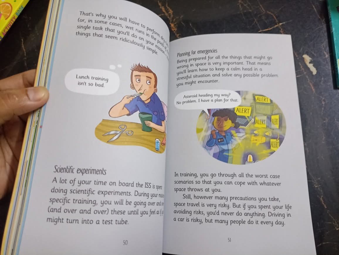 🚀🌌 The Usborne Official Astronaut's Handbook 🌌🚀