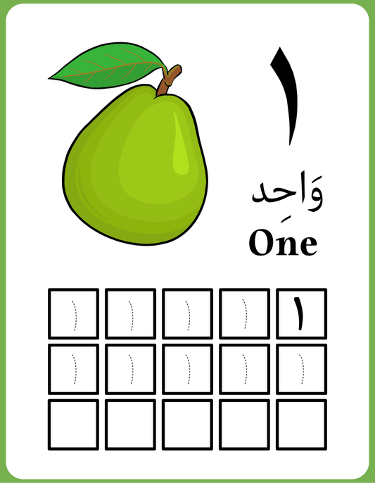 How do I count? in Arabic