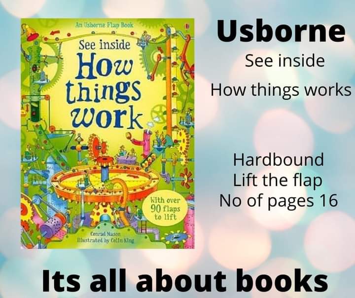 USBORNE SEE INSIDE HOW THINGS WORKS