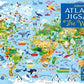 USBORNE ATLAS AND JIGSAW THE WORLD