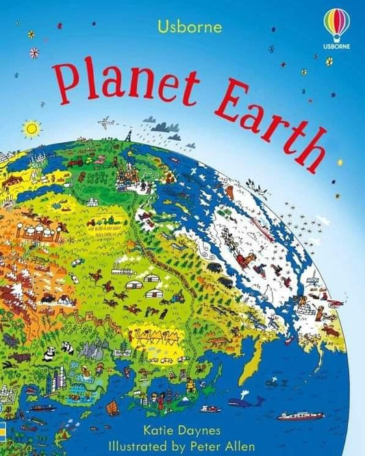 USBORNE BOOK AND JGSAW PLANET EARTH