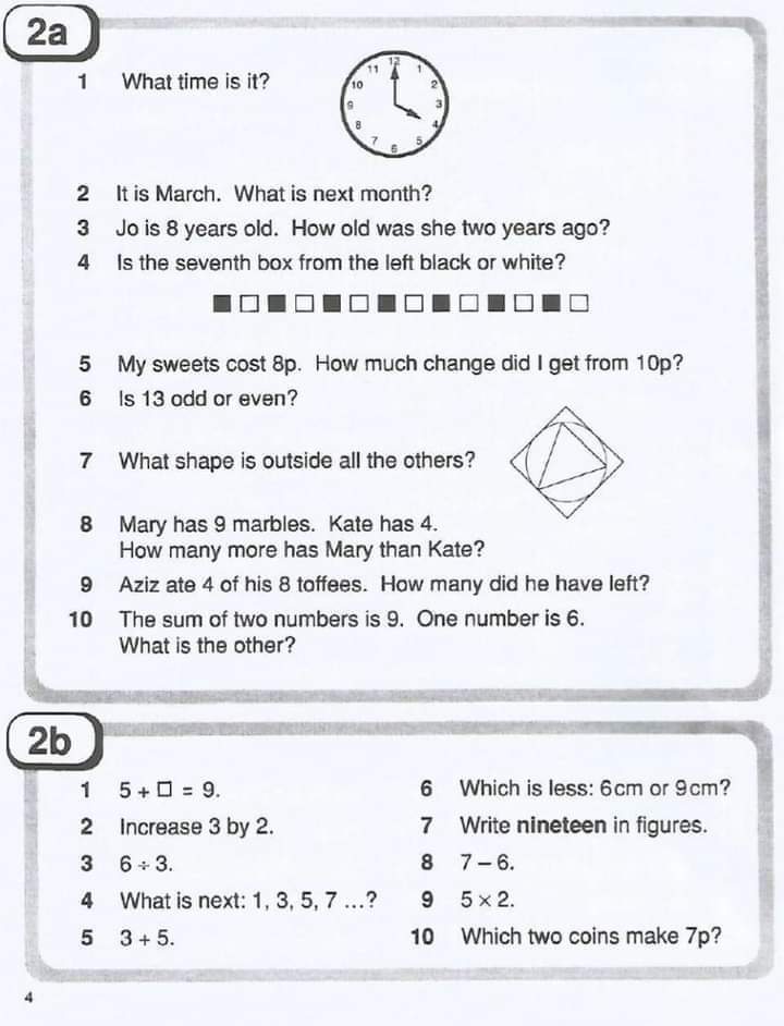 CAMBRIDGE MENTAL MATHS 1