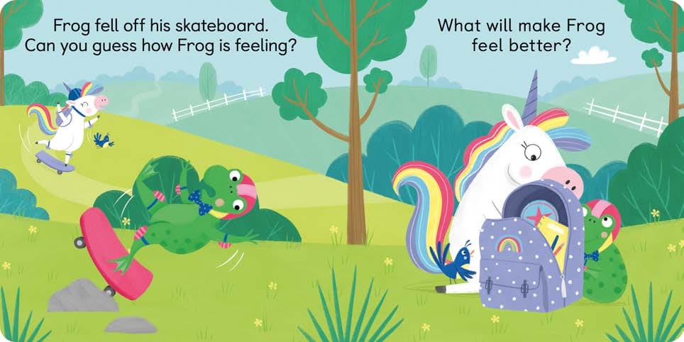 FIRST FEELING:SAD UNICORN