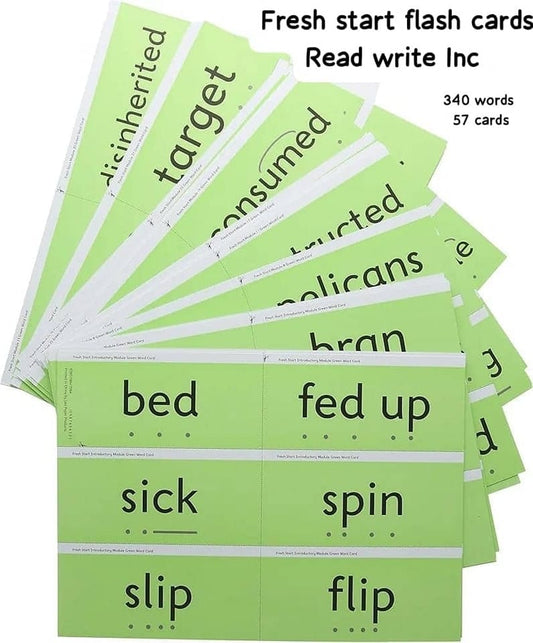 READ WRITE INC FRESH START FLASH CARDS