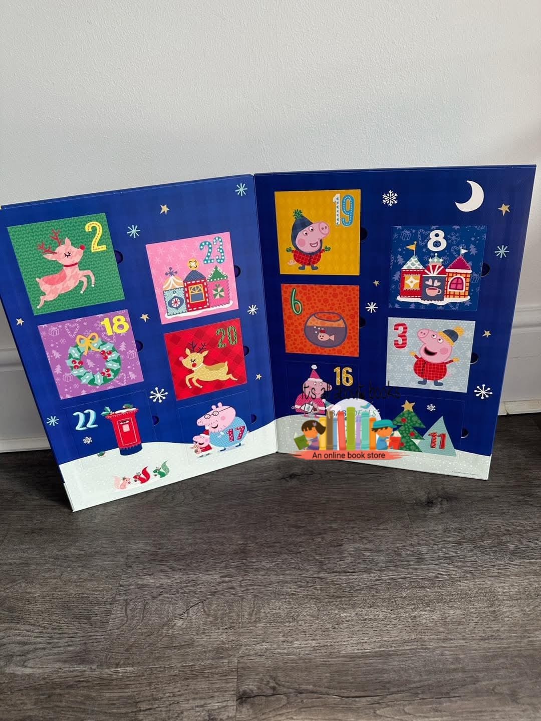 PEPPA PIG ADVENT CALENDER BOOK COLLECTION