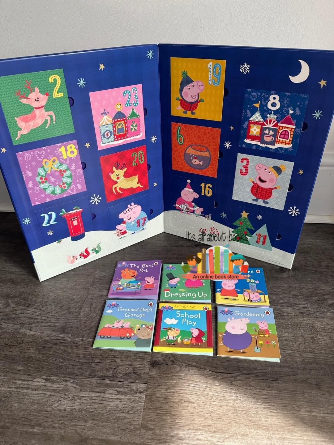 PEPPA PIG ADVENT CALENDER BOOK COLLECTION