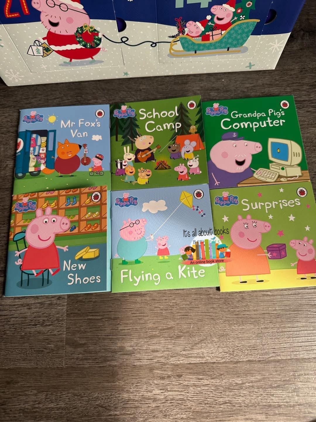 PEPPA PIG ADVENT CALENDER BOOK COLLECTION