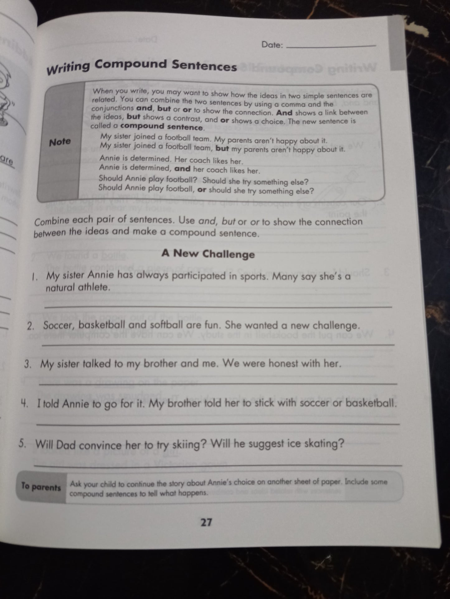 WRITING SKILL BUILDER LEVEL 5 (AGES 10-11)