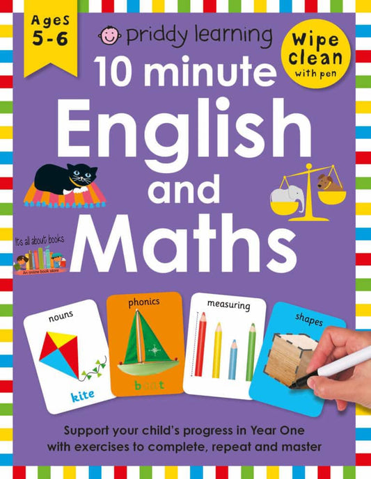 10 MINUTES ENGLISH AND MATHS