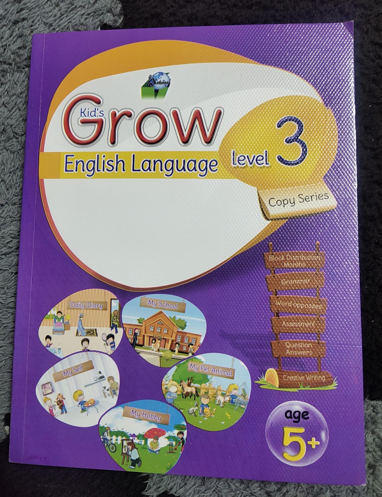 KIDS GROW ENGLISH LANGUAGE COPY SERIES LVL 3