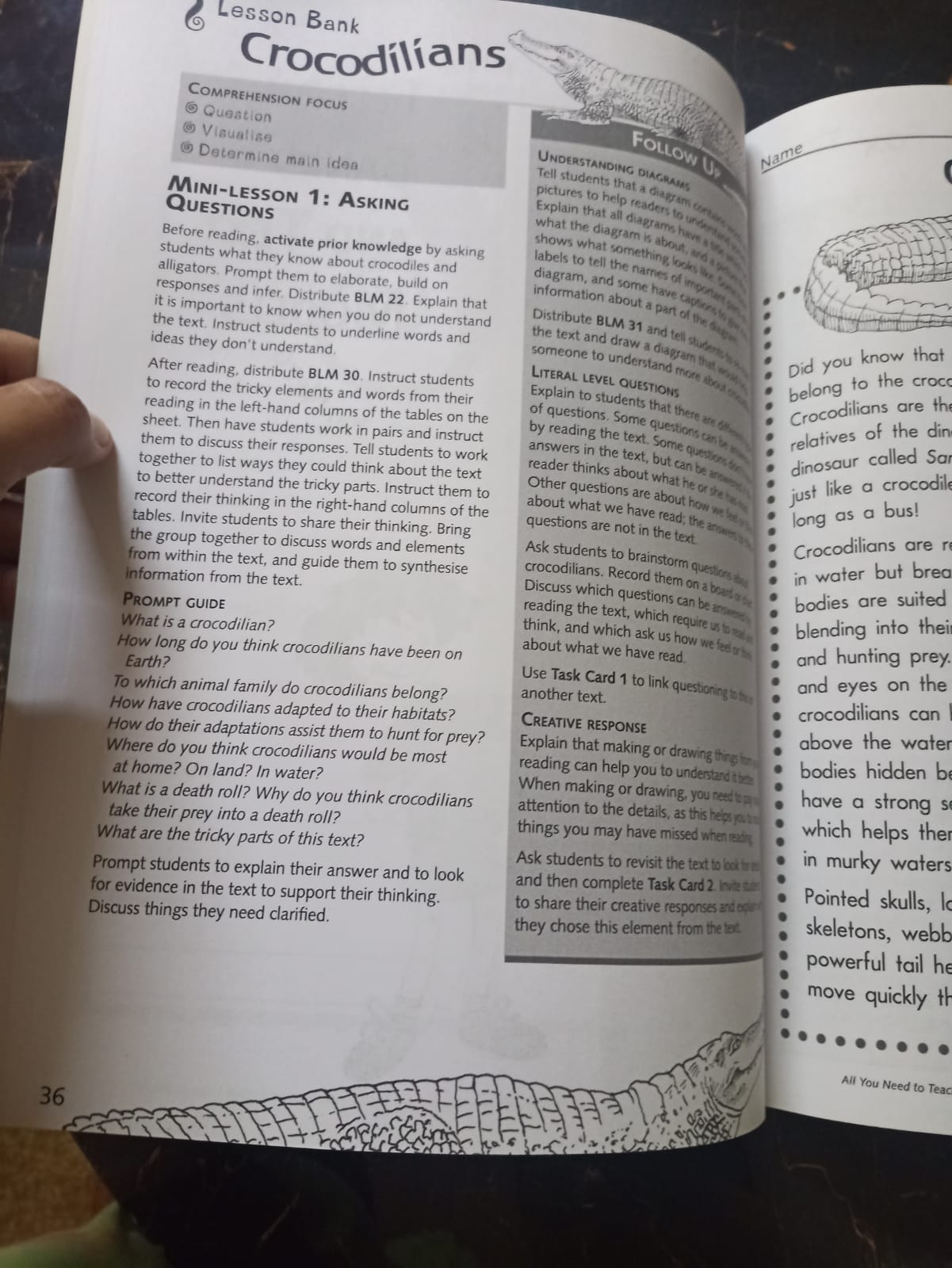 ALL YOU NEED TO TEACH COMPREHENSION