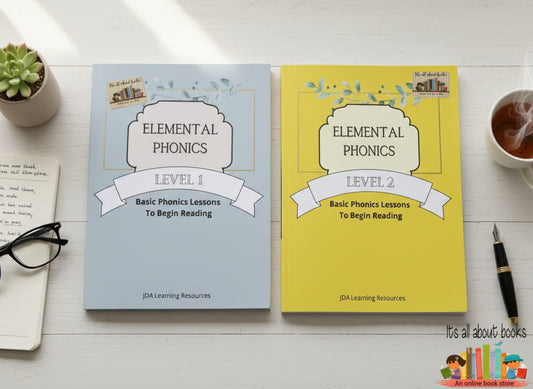 Elemental Phonics bundle book 1 and 2 JDA LEARNING RESOURCES