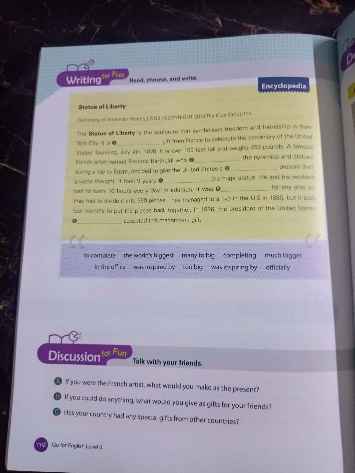Go For English – Book 6 & Workbook 6