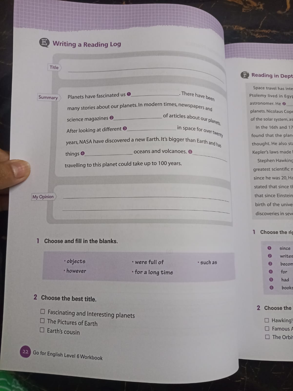 Go For English – Book 6 & Workbook 6