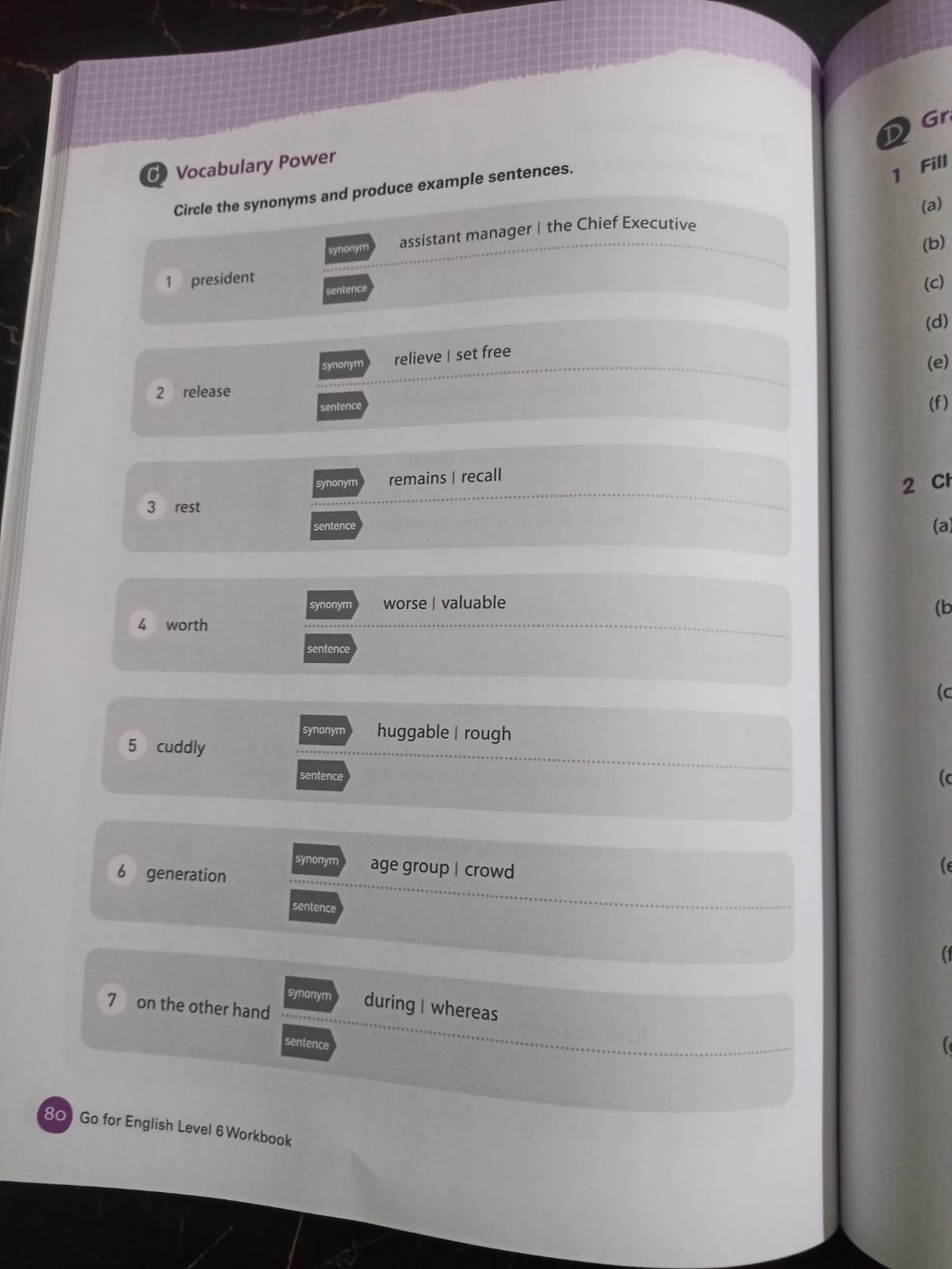 Go For English – Book 6 & Workbook 6