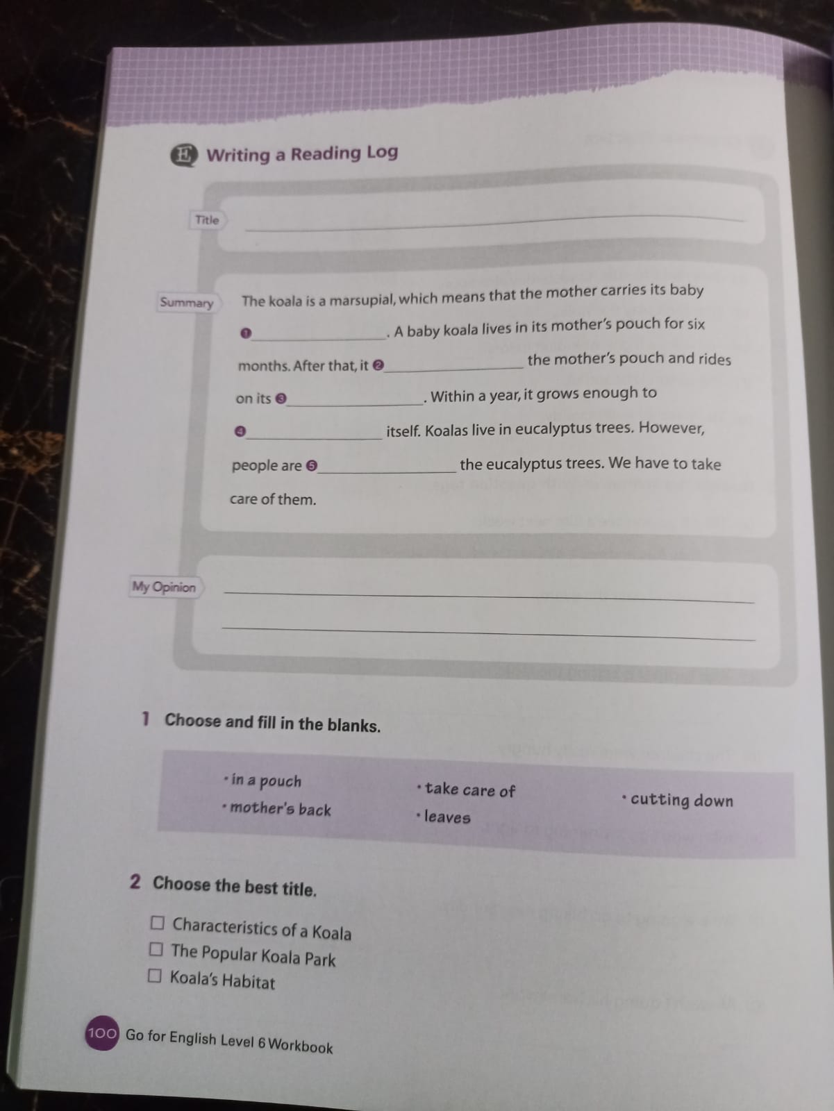 Go For English – Book 6 & Workbook 6
