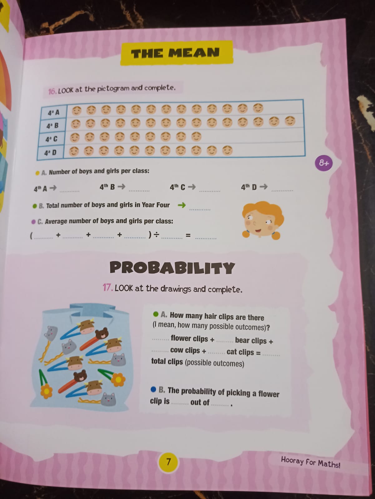 HOORAY FOR MATHS 8 YEARS
