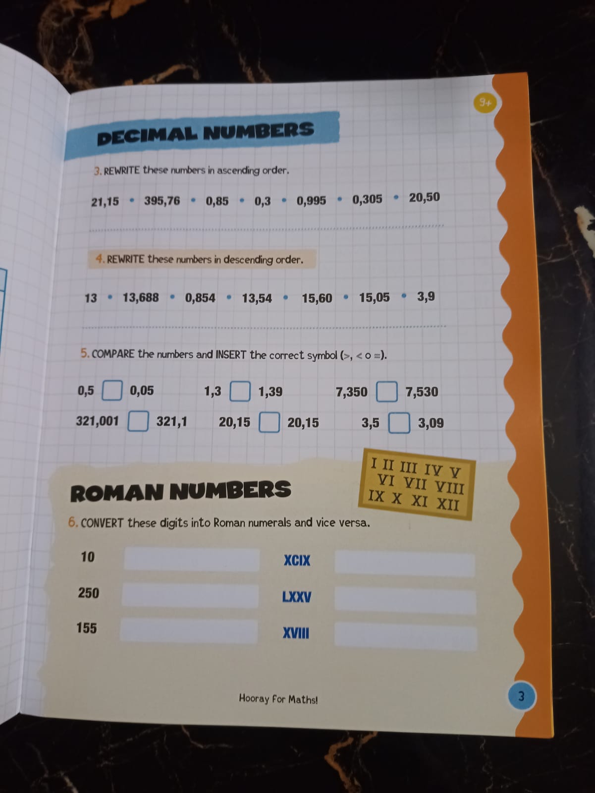 HOORAY FOR MATHS 8 YEARS