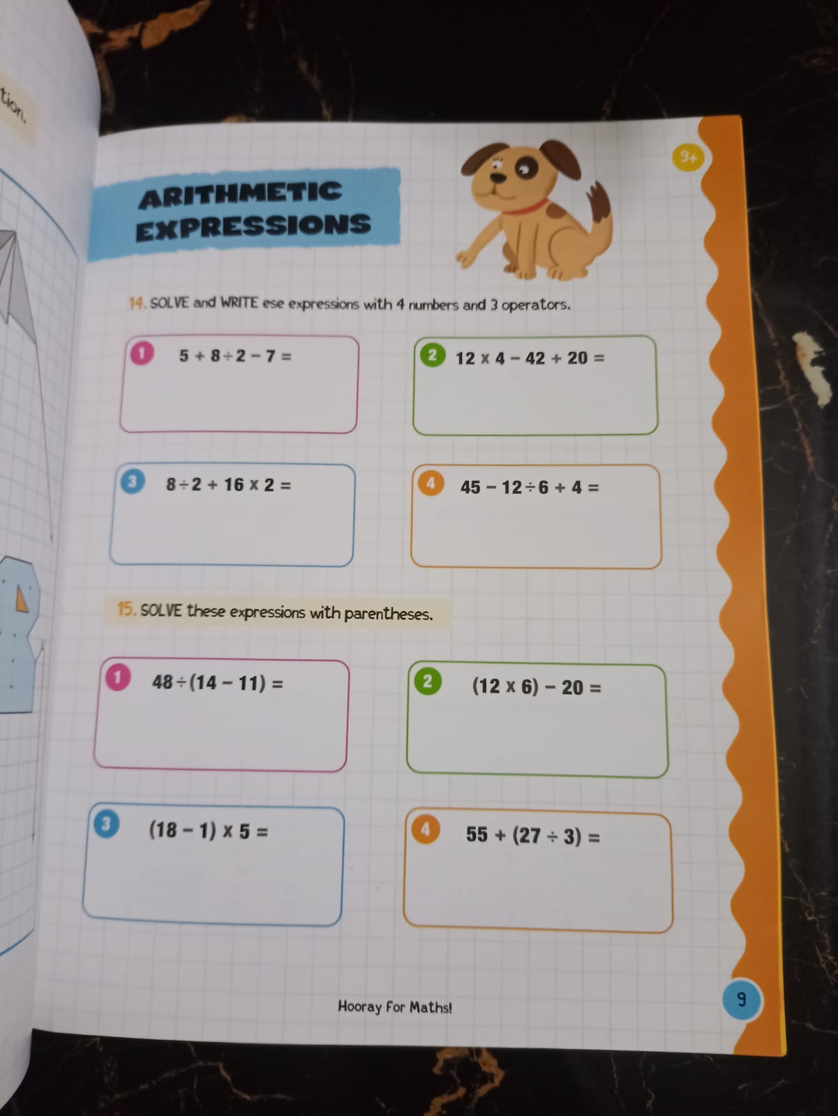 HOORAY FOR MATHS 8 YEARS