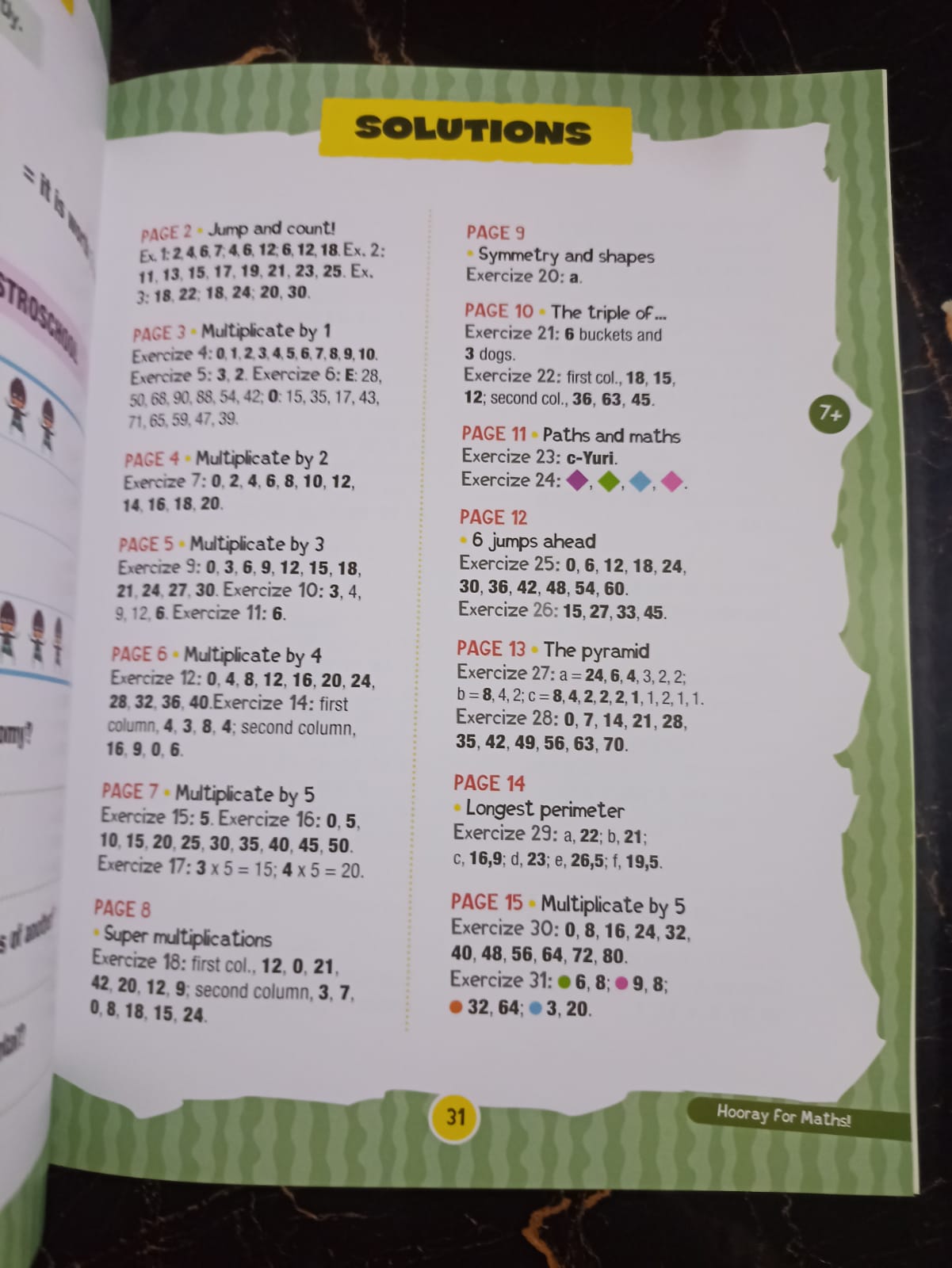 HOORAY FOR MATHS 7+YEARS