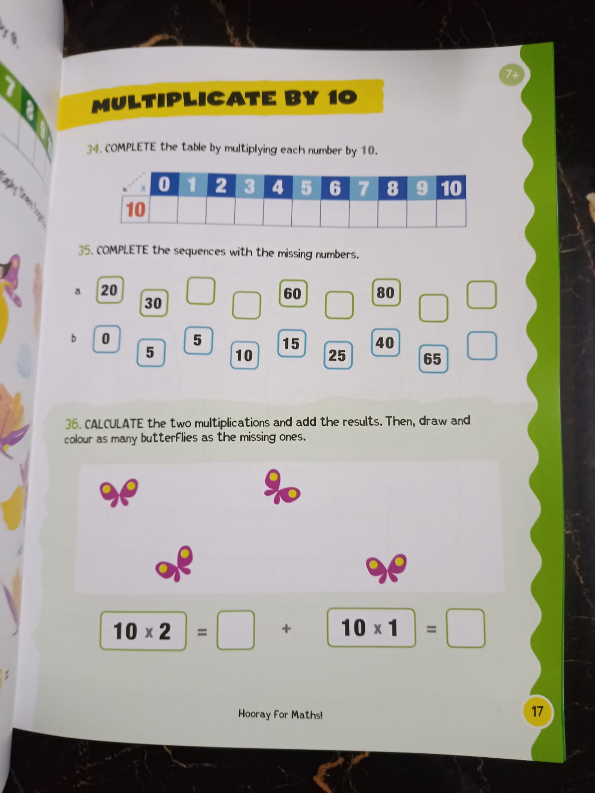 HOORAY FOR MATHS 7+YEARS