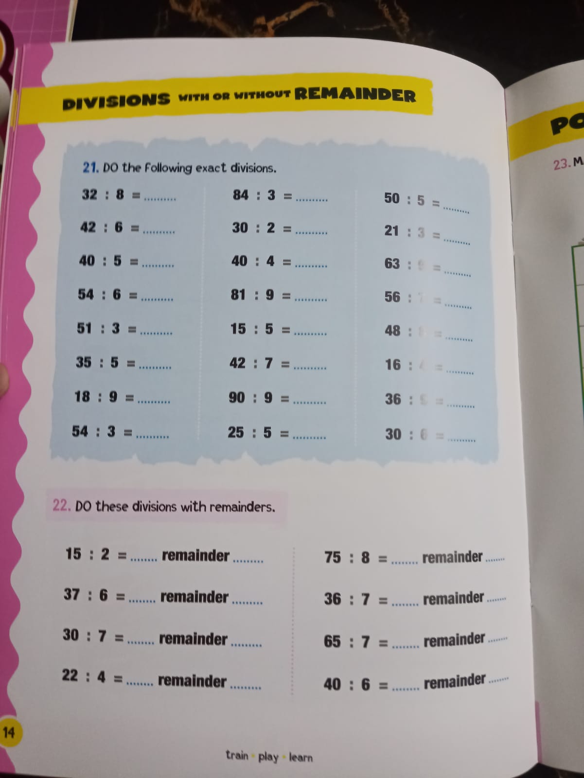 HOORAY FOR MATHS 7 YEARS