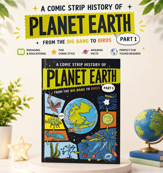 🌍📚 A Comic Strip History of Planet Earth 🌋🦕✨