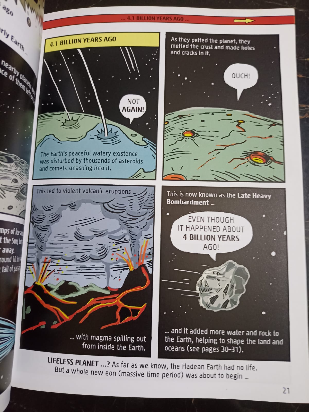 🌍📚 A Comic Strip History of Planet Earth 🌋🦕✨