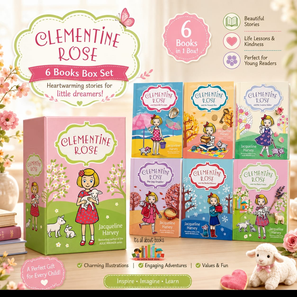 CLEMENTINE ROSE BOOK SET