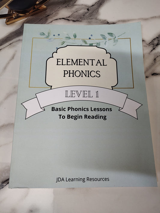 ELEMENTAL PHONICS LEVEL 1 JDA LEARNING RESOURCES