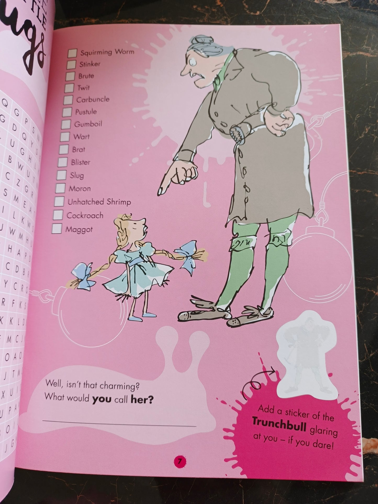 ROALD DAHL'S MATILDA WONDERFUL STICKER ACTIVITY BOOK