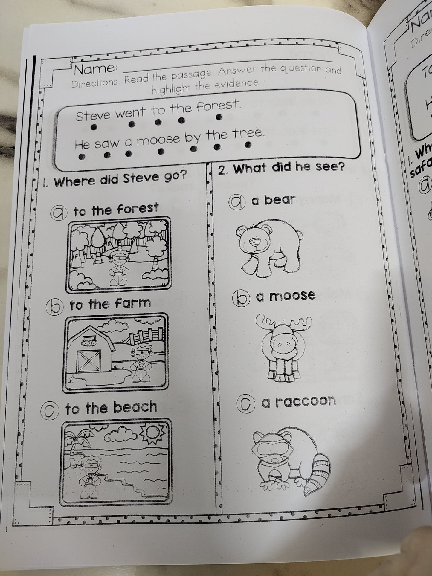 Reading Comprehension