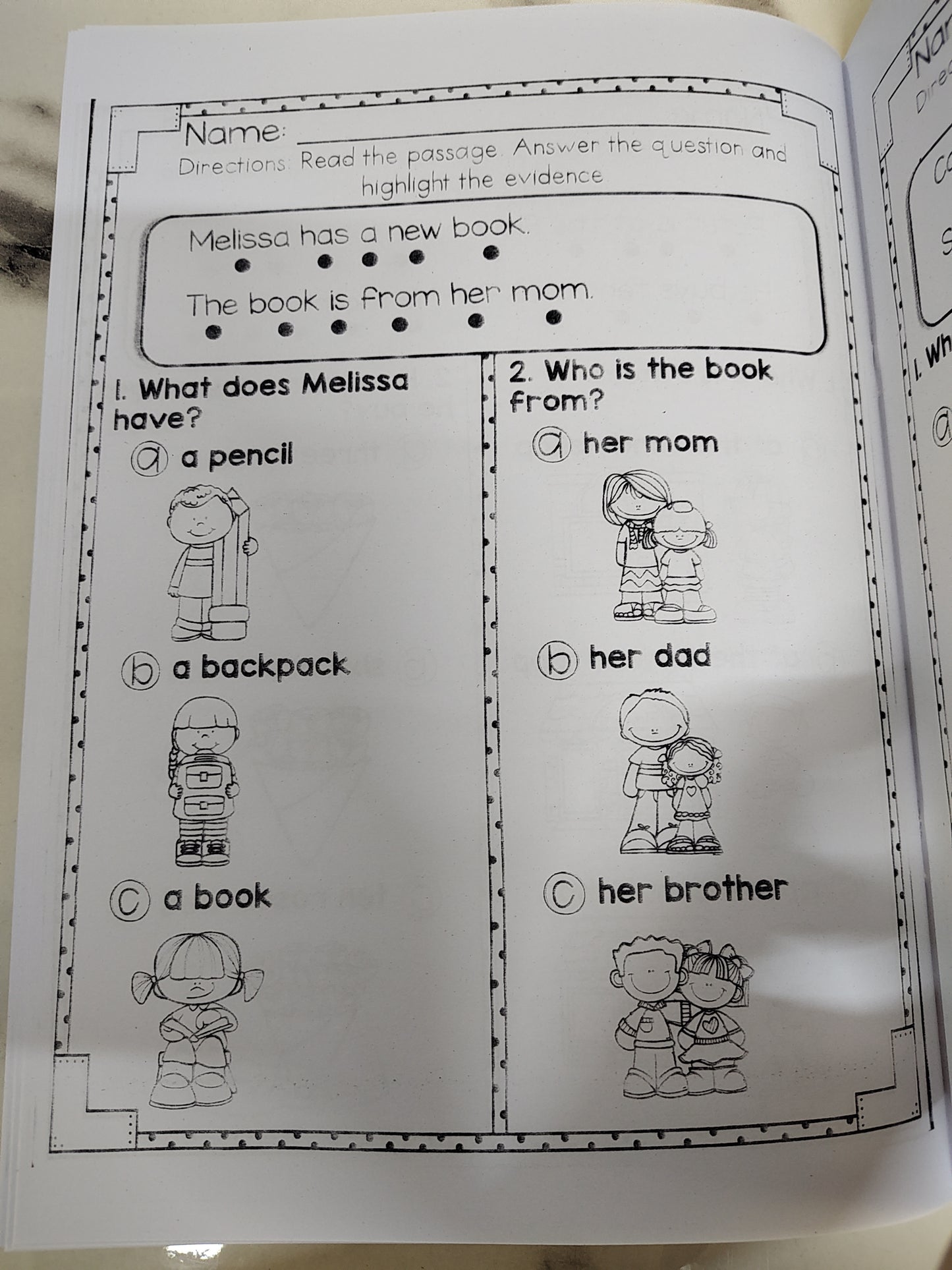 Reading Comprehension