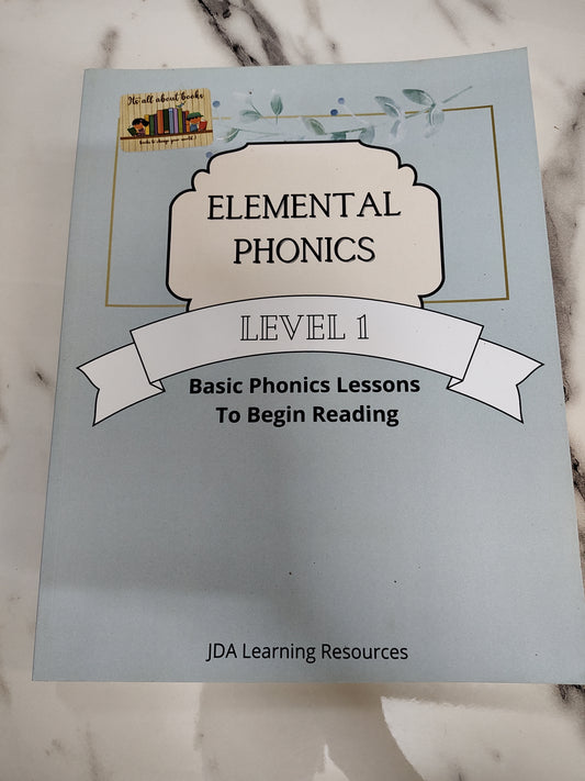 Elemental Phonics bundle book 1 and 2 JDA LEARNING RESOURCES