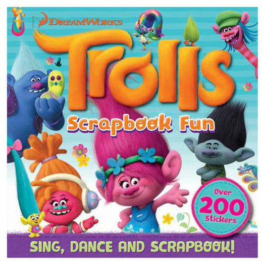 TROLLS SCRAPBOOK FUN