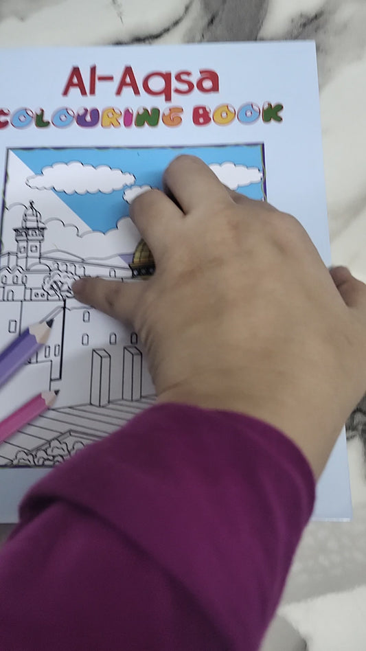 Al Aqsa colouring book