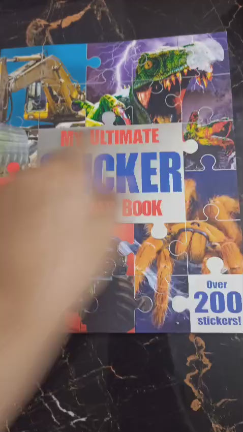 MY ULTIMATE STICKER JIGSAW BOOK