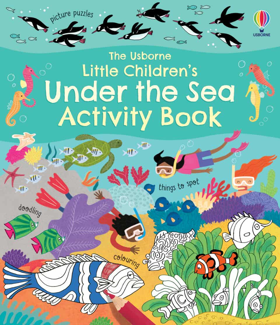 USBORNE LITTLE CHILDREN'S UNDER THE SEA ACTIVITY BOOK