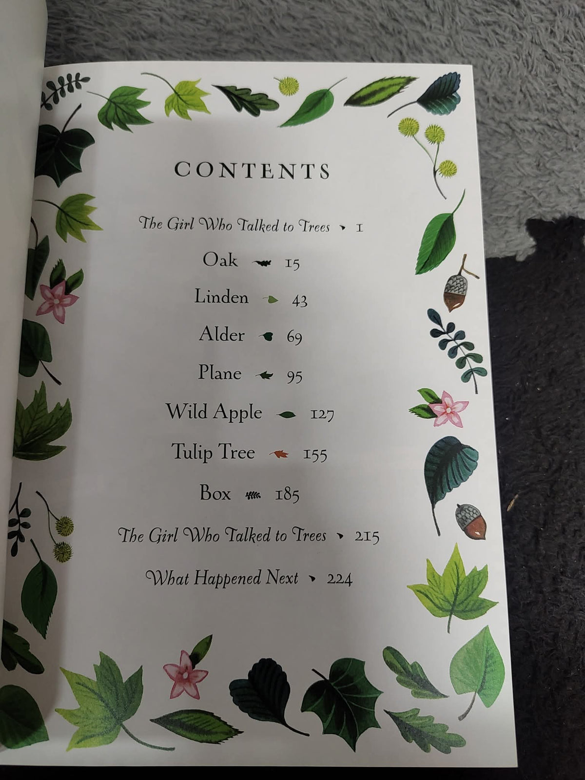 THE GIRLS WHO TALKED TO TREES