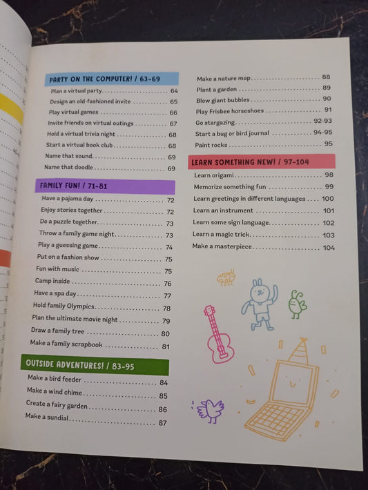 THE ULTIMATE AT HOME ACTIVITY GUIDE